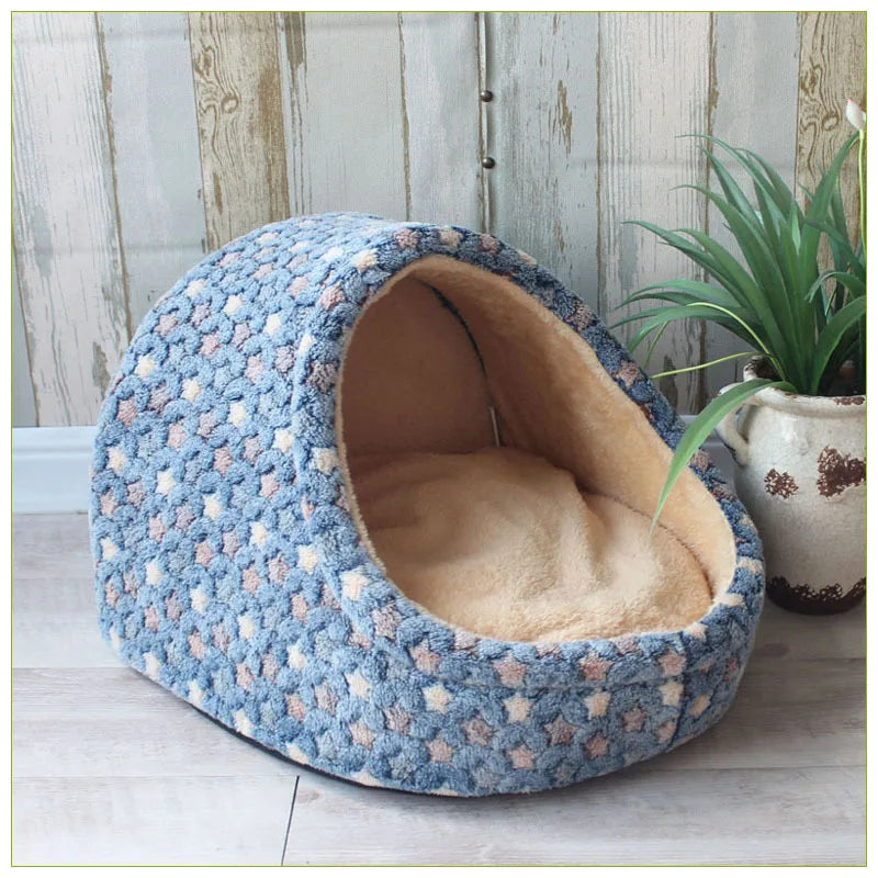 Niche Douillette Coton pour Chien : Confortable et Lavable
