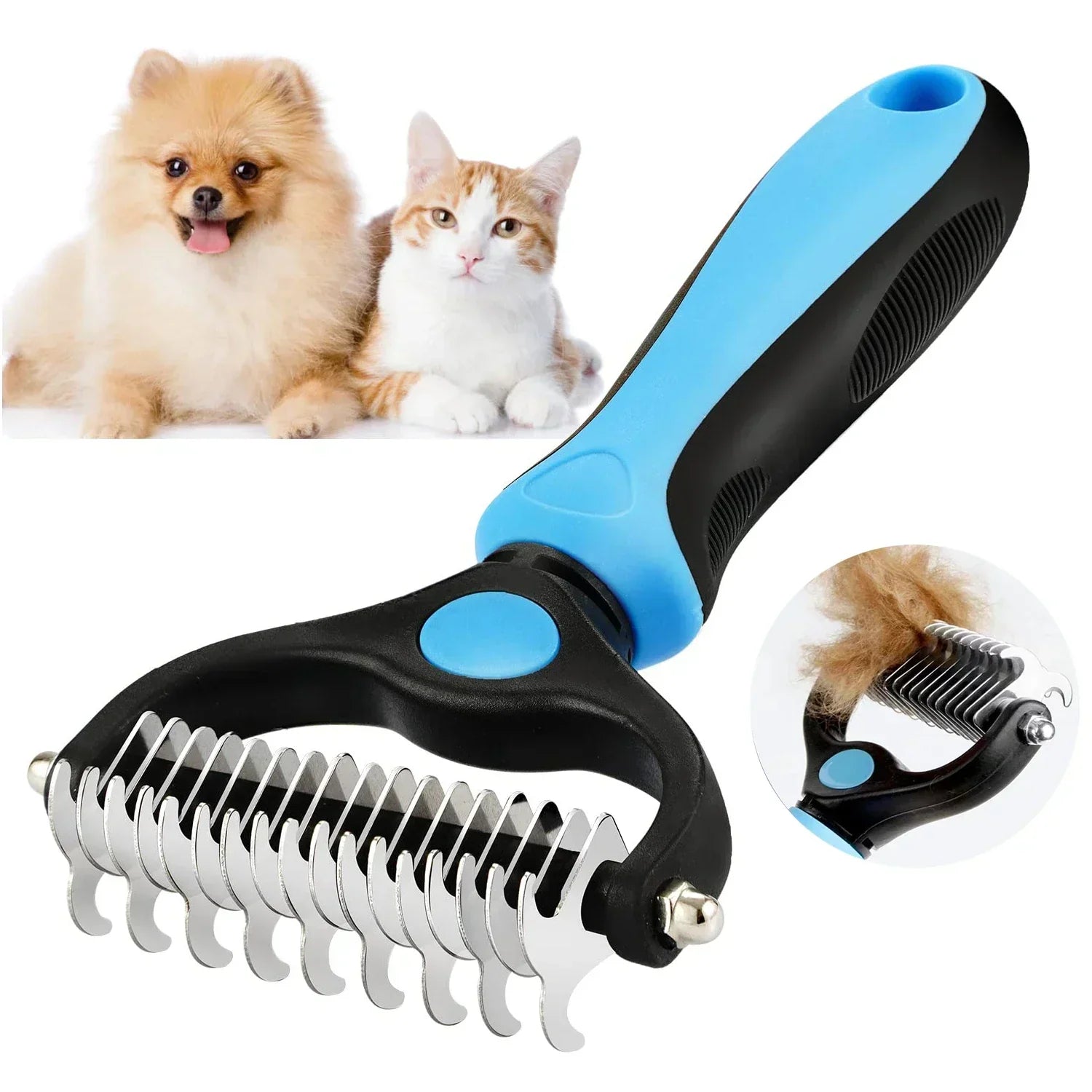 Brosse et Peigne: Toilettage Facile pour Chiens et Chats