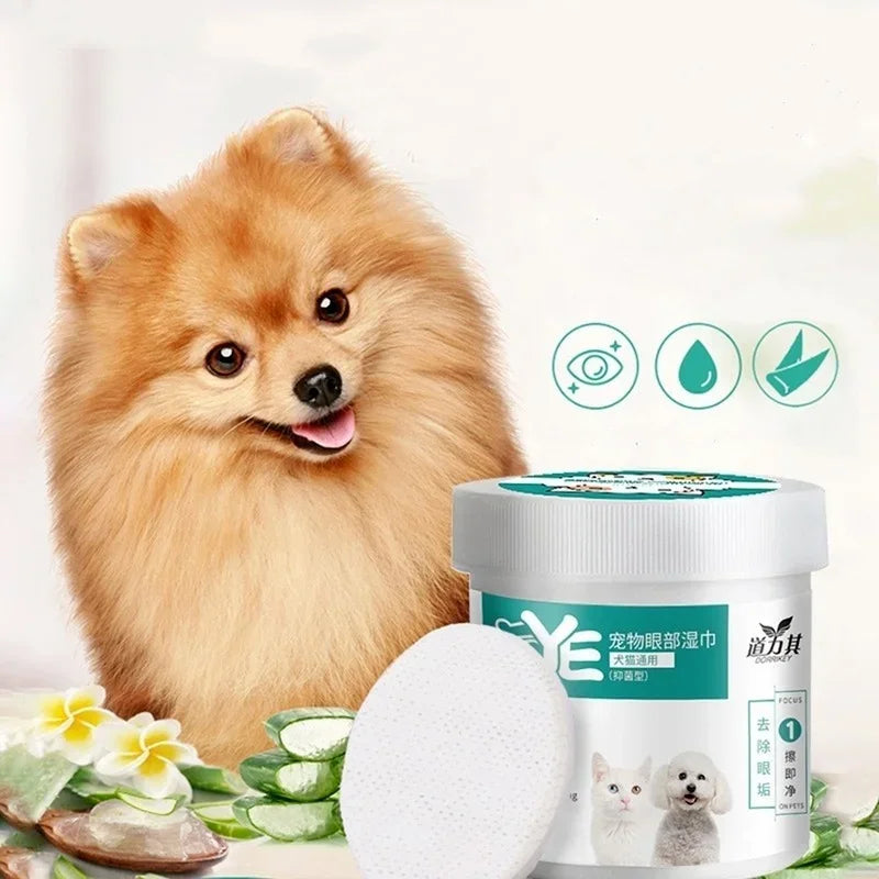 Lingettes nettoyantes pour yeux: guide complet pour chiens et chats