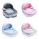Lit Pour Petit Chien À Coussin Lavable En Coton, Tailles S/M/L, Motif Floral – couchage douillet pour petit chien ou chat
