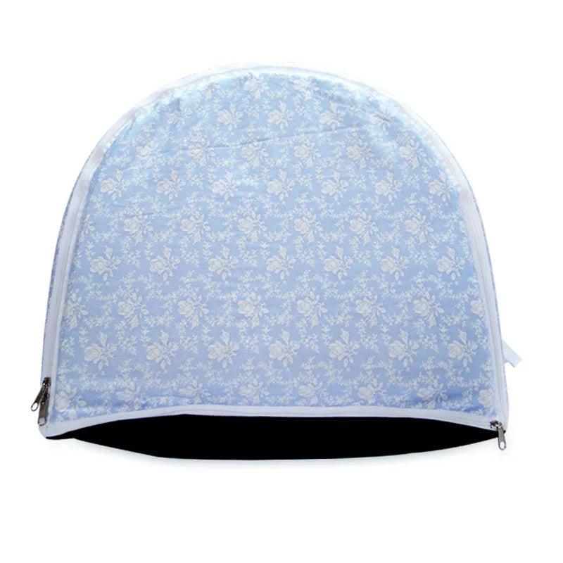 Lit Pour Petit Chien À Coussin Lavable En Coton, Tailles S/M/L, Motif Floral – détail de la finition dentelle et du motif floral
