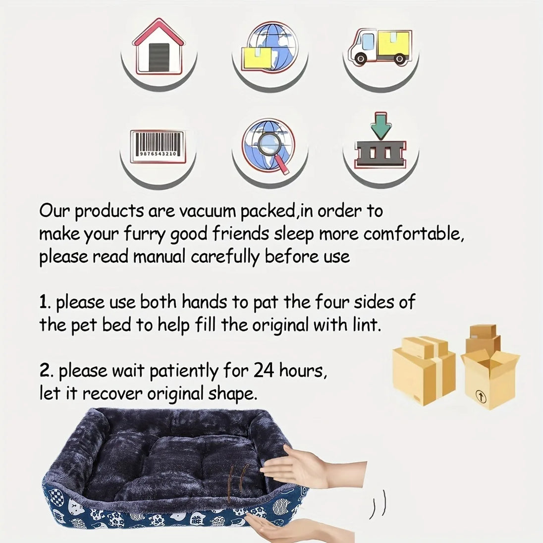 Panier Pour Chien Respirant, Coussin Sofa Doux Pour Chiens Et Chats, Petits À Grands – panier pour chien imprimé pour sieste et détente