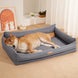 Panier Chien Grande Taille, Canapé Lavable En Mousse Alvéolée, Housse Amovible Pour Grands Chiens – lit pour chien à housse amovible