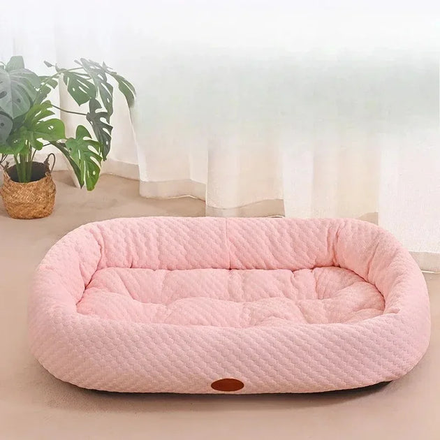 Lit Rafraîchissant Pour Chien, Tapis De Refroidissement Lavable Pour Chiens Et Chats, couchage confortable pour chien et chat