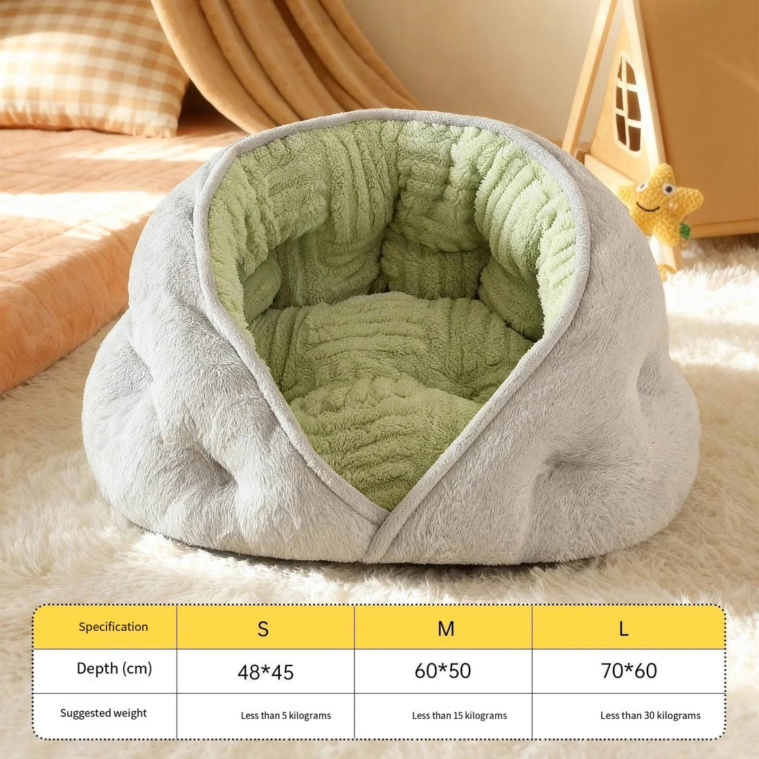 Coussin Chien Moelleux Pour Petit Chien, Lit Douillet En Polaire Corail Lavable – rembourrage épais pour un confort optimal