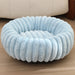 40-80cm Fluffy Pets Dogs Beds Large Round Dog Bed Super Warm Soft Cat House Plush Cat Nest Winter Big Bed, panier chien moelleux confortable présenté par des clients