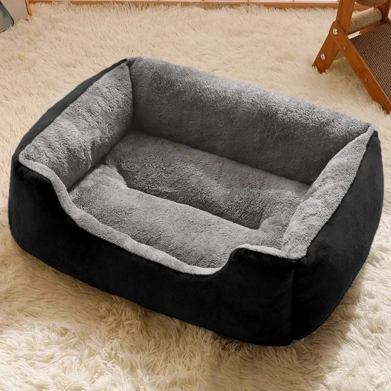 Lit douillet en peluche pour chaton et petit chien, coussin chien chat, Winter Warm, All-season Plush Cat Pads for Cat and Dog Beds, Washable and Bite-resistant, Small, Medium and Large Dog Bed Pads