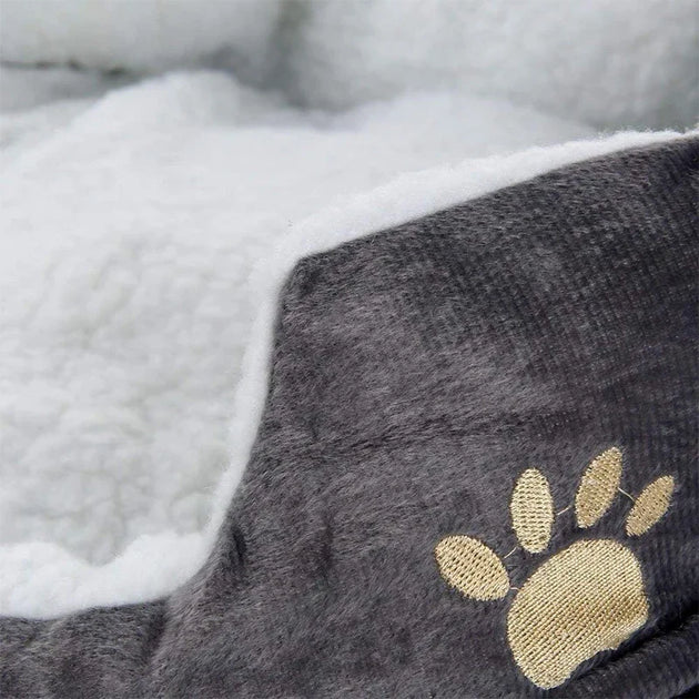 Dog Bed Cat Bed Pet Beds with Thickened PP Cotton Dog Cave Bed and SofaSuitable for Small Puppy Cat Bed – niche chien intérieur en coton PP moelleux
