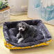 Panier Pour Chien Respirant, Coussin Sofa Doux Pour Chiens Et Chats, Petits À Grands – panier pour chien avec espace de couchage confortable