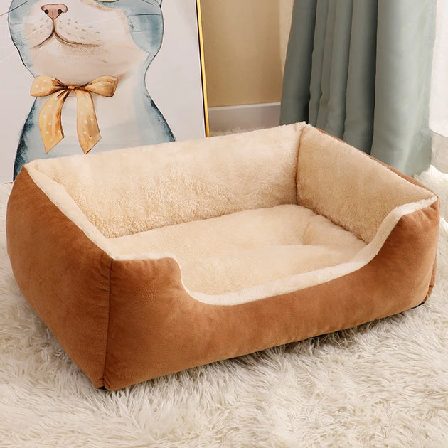 Coussin pour chien et chat en plusieurs dimensions, coussin chien chat, Winter Warm, All-season Plush Cat Pads for Cat and Dog Beds, Washable and Bite-resistant, Small, Medium and Large Dog Bed Pads