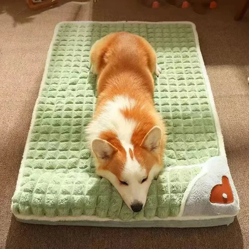 Panier Chien Orthopédique Lavable, Coussin Respirant En Coton Pour Petits Et Grands Chiens, coussin doux pour chien et chat