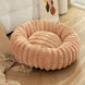 Panier Rond Pour Chien Douillet En Peluche, Lit Hivernal Lavable, 40-90 Cm Pour Chien Moyen – panier rond pour chien doux pour chien ou chat
