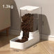 Distributeur Automatique d'Aliments et d'Eau pour Chiens et Chats, distributeur croquettes chien chat pratique pour la maison