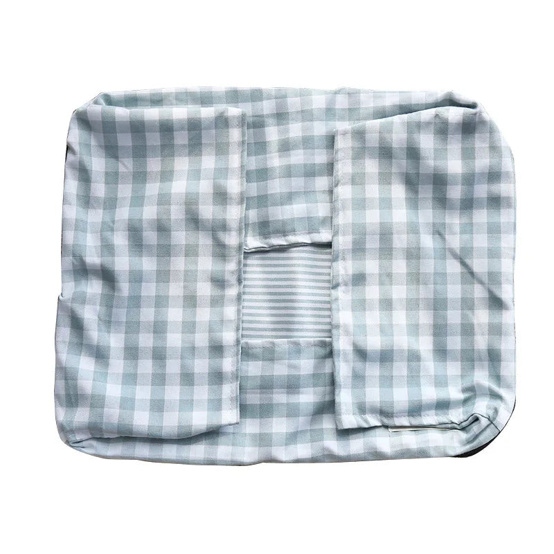 Panier Pour Petit Chien En Coton Respirant, Lit Douillet Rayé Pour Chien Et Chat Jusqu'à 10 Kg, panier pour petit chien taille M jusqu'à 10 kg