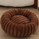 40-80cm Fluffy Pets Dogs Beds Large Round Dog Bed Super Warm Soft Cat House Plush Cat Nest Winter Big Bed, panier chien moelleux isolant et chaud