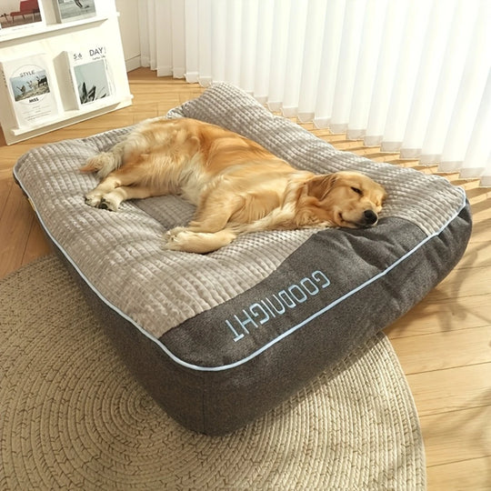 Grand Panier Chien Pour Grande Race, Lit Sofa Épais Lavable En Machine, Extra Large – grand panier chien moelleux pour grand chien