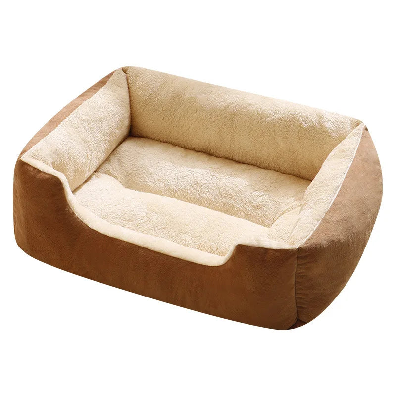 Coussin pour animaux disponible en plusieurs tailles, coussin chien chat, Winter Warm, All-season Plush Cat Pads for Cat and Dog Beds, Washable and Bite-resistant, Small, Medium and Large Dog Bed Pads