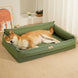 Panier Chien Grande Taille, Canapé Lavable En Mousse Alvéolée, Housse Amovible Pour Grands Chiens – panier chien grande taille lavable en machine