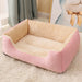Coussin carré pour chien et chat facile à entretenir, coussin chien chat, Winter Warm, All-season Plush Cat Pads for Cat and Dog Beds, Washable and Bite-resistant, Small, Medium and Large Dog Bed Pads