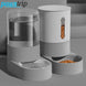 Distributeur Automatique pour Chats : Solution Pratique et Spacieuse pour Nourrir Vos Animaux, distributeur croquettes chat avec réservoir grande capacité