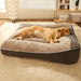 Grand Panier Chien Pour Grande Race, Lit Sofa Épais Lavable En Machine, Extra Large – grand panier chien extra large et confortable