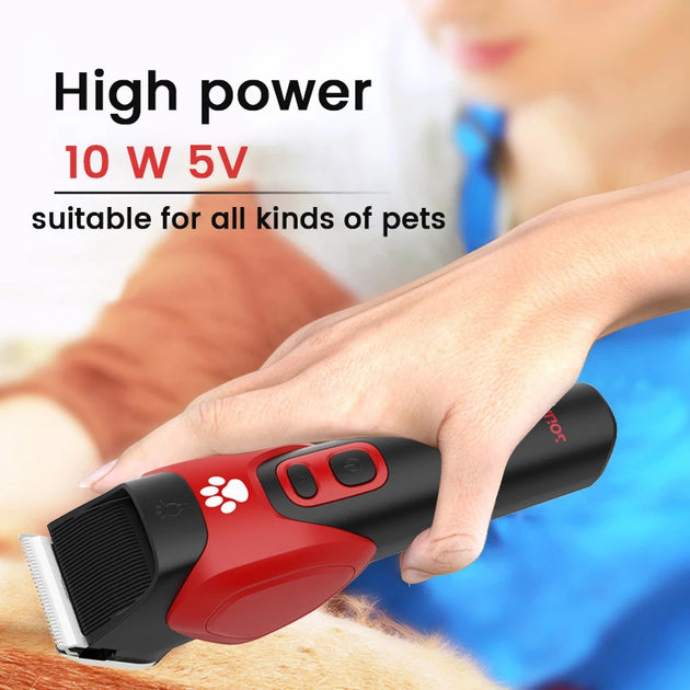 Tondeuse Professionnelle pour Animaux - Coupez le Pelage de Votre Compagnon en Toute Simplicité, tondeuse toilettage chien avec accessoires et peignes de guidage