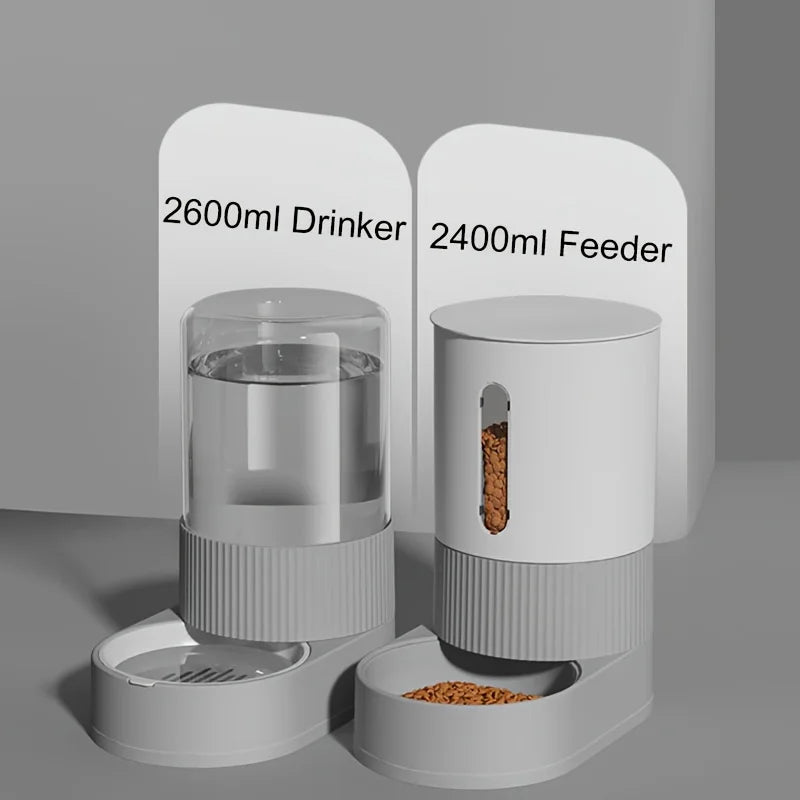 Distributeur Automatique pour Chats : Solution Pratique et Spacieuse pour Nourrir Vos Animaux, distributeur croquettes chat avec capacité ajustable