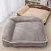 Panier Chien Chaud Pour Chien Et Chat, Lit Douillet En Velours Côtelé Lavable, couchage douillet à placer sur un canapé