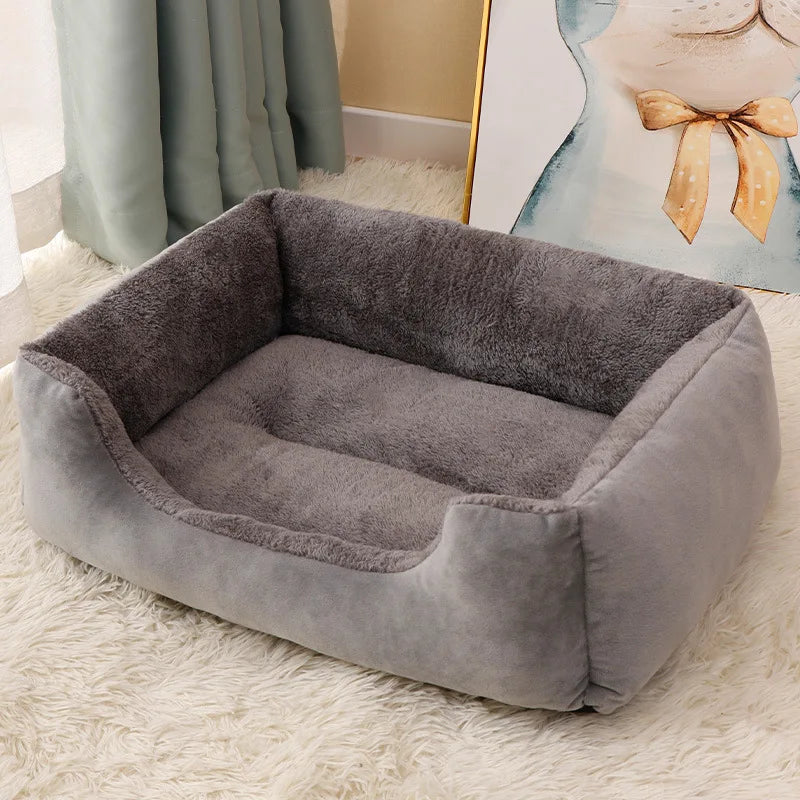 Coussin doux avec rembourrage confortable pour chien ou chat, coussin chien chat, Winter Warm, All-season Plush Cat Pads for Cat and Dog Beds, Washable and Bite-resistant, Small, Medium and Large Dog Bed Pads