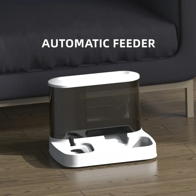 Distributeur Automatique d'Aliments pour Animaux avec réservoir de 3,5 L, distributeur croquettes automatique