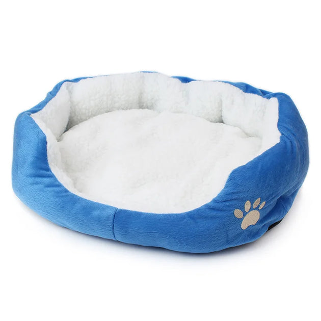 Dog Bed Cat Bed Pet Beds with Thickened PP Cotton Dog Cave Bed and SofaSuitable for Small Puppy Cat Bed – niche chien intérieur compacte de 45 x 35 cm