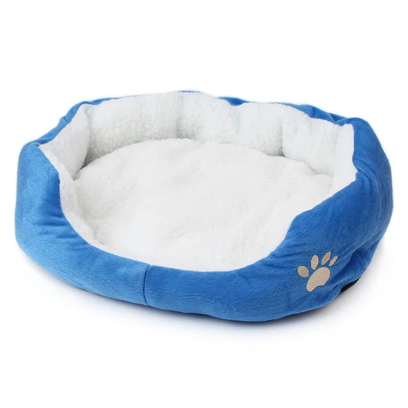 Dog Bed Cat Bed Pet Beds with Thickened PP Cotton Dog Cave Bed and SofaSuitable for Small Puppy Cat Bed – niche chien intérieur compacte de 45 x 35 cm