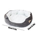 Dog Bed Cat Bed Pet Beds with Thickened PP Cotton Dog Cave Bed and SofaSuitable for Small Puppy Cat Bed – niche chien intérieur lavable pour chiot
