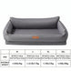 Panier Chien Grande Taille, Canapé Lavable En Mousse Alvéolée, Housse Amovible Pour Grands Chiens – canapé pour chien pratique et facile à nettoyer