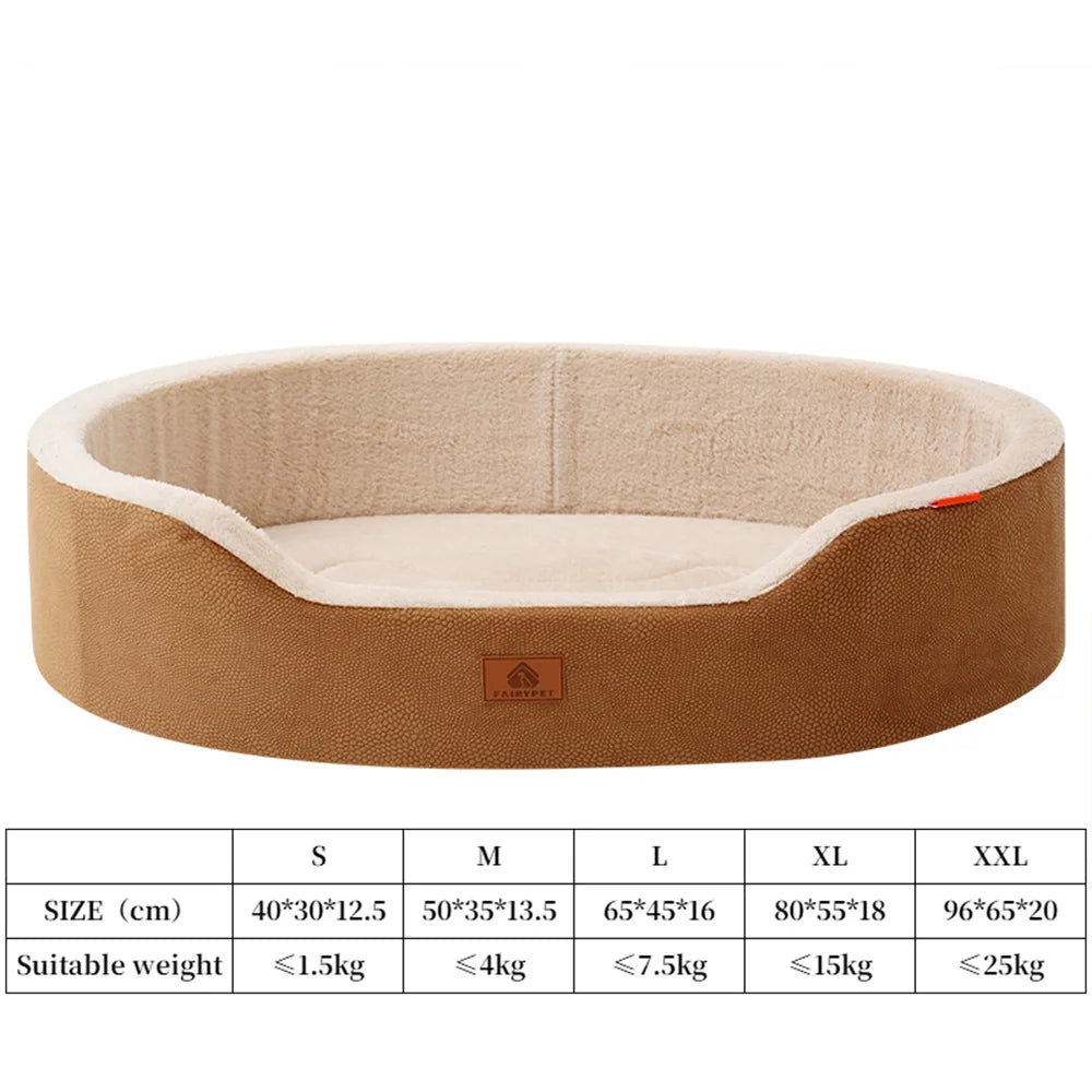 Panier Chien Grande Taille Orthopédique Imperméable Pour Chien Moyen À Grand, Canapé – panier chien grande taille style sofa douillet