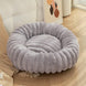 40-80cm Fluffy Pets Dogs Beds Large Round Dog Bed Super Warm Soft Cat House Plush Cat Nest Winter Big Bed, panier chien moelleux rond et chaleureux