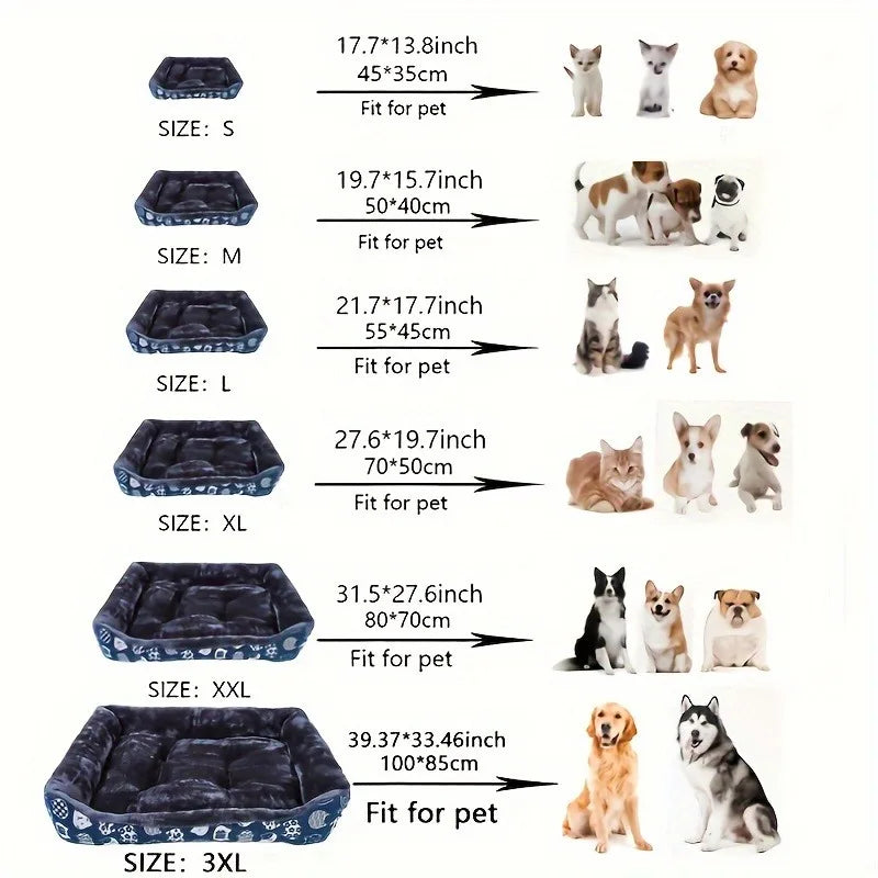 Panier Pour Chien Respirant, Coussin Sofa Doux Pour Chiens Et Chats, Petits À Grands – panier pour chien au design sofa avec coussin douillet