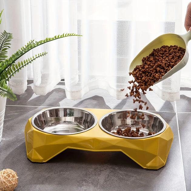 Bol en Acier Inoxydable pour Animaux : L'Accessoire Indispensable pour le Repas de Votre Chien ou Chat – bol inox chien facile à nettoyer