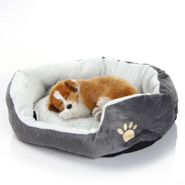 Dog Bed Cat Bed Pet Beds with Thickened PP Cotton Dog Cave Bed and SofaSuitable for Small Puppy Cat Bed – niche chien intérieur pour petit chien