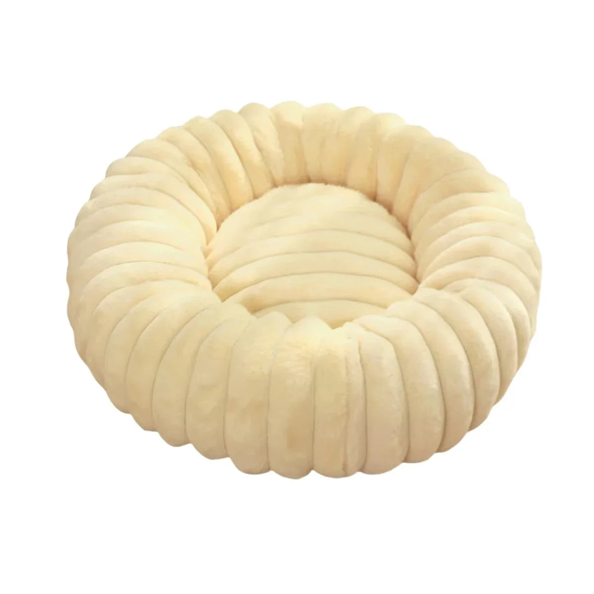 Panier Rond Pour Chien Douillet En Peluche, Lit Hivernal Lavable, 40-90 Cm Pour Chien Moyen – panier rond pour chien en coton doux