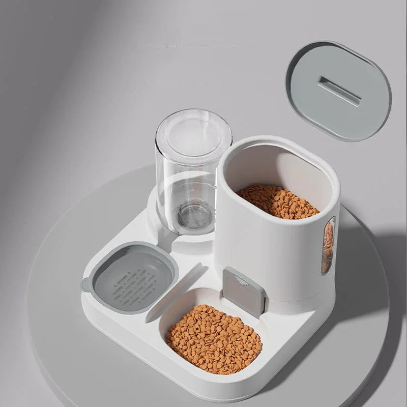 Bol d'eau et de nourriture pour animaux : Pratique et Spacieux pour Chien et Chat, gamelle double pour chien facile à utiliser