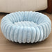 Panier Rond Pour Chien Douillet En Peluche, Lit Hivernal Lavable, 40-90 Cm Pour Chien Moyen – panier rond pour chien douillet après une promenade