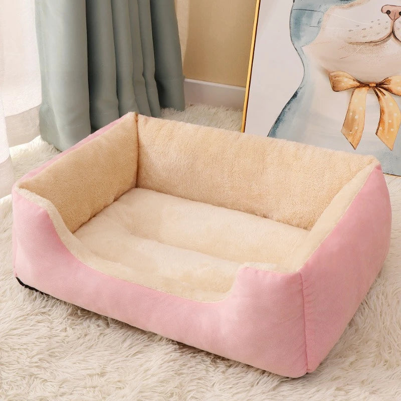 Coussin moelleux pour chien et chat, coussin chien chat, Winter Warm, All-season Plush Cat Pads for Cat and Dog Beds, Washable and Bite-resistant, Small, Medium and Large Dog Bed Pads