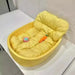 Lit Pour Chat Douillet À Housse Amovible, Coussin Rond Respirant Pour Chat Et Petit Chien – couchage respirant avec rebords confortables