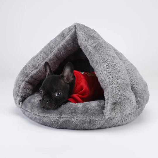 Dog Bed Small Beds for Dogs Pet Furniture Warm Accessories Large Accessory Puppy Washable Supplies Cats Basket Medium Sofa Plush, panier pour petit chien format S, M ou L