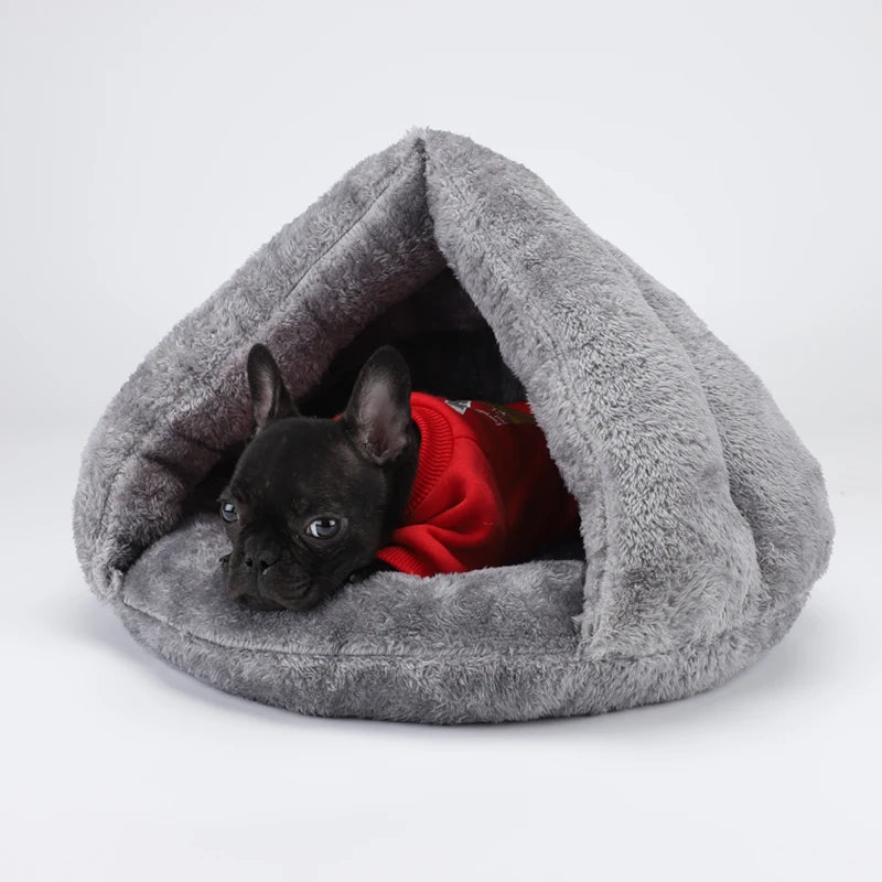 Dog Bed Small Beds for Dogs Pet Furniture Warm Accessories Large Accessory Puppy Washable Supplies Cats Basket Medium Sofa Plush, panier pour petit chien format S, M ou L