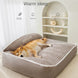 New Cat Bed Dog Pet Bed Kennel Non-Slip Winter Warm Small Dog Kennel Sleeping Removed Washed Soft Puppy Cushion Cat Supplies – panier chien hiver doux et chaud pour petit chien ou chat
