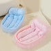 Lit Pour Chat Douillet À Housse Amovible, Coussin Rond Respirant Pour Chat Et Petit Chien – panier douillet bleu, rose ou violet