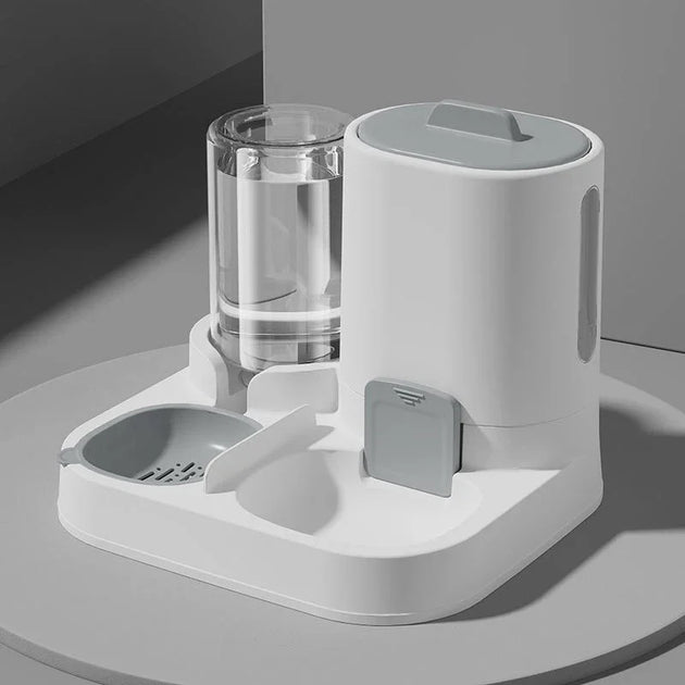 Bol d'eau et de nourriture pour animaux : Pratique et Spacieux pour Chien et Chat, gamelle double pour chien robuste et pratique