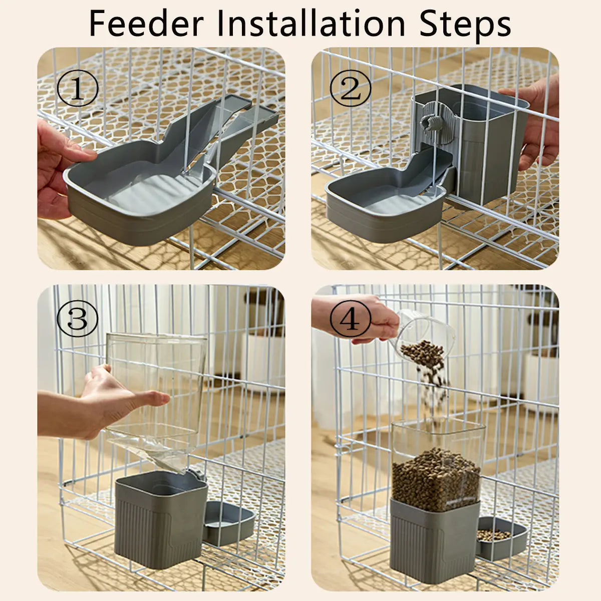 Utilisation du distributeur par un animal